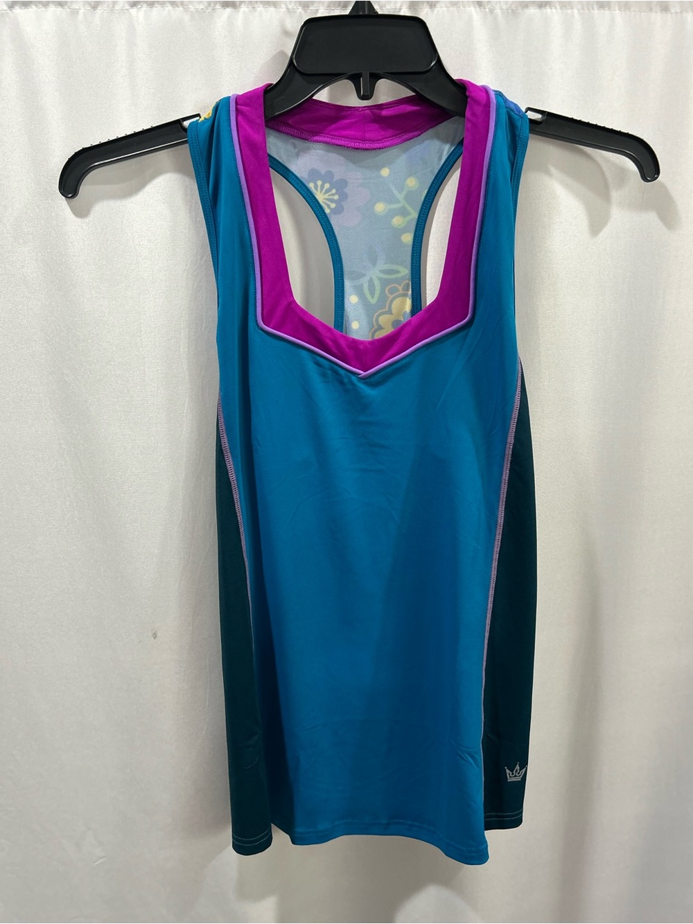 Disney Princess Ariel Crowned Athletics flow tank top Racerback